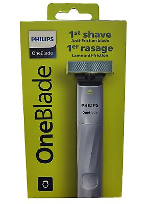 #ad Philips OneBlade First Shave QP1324 Cut Hair not Skin Anti friction USB Durable