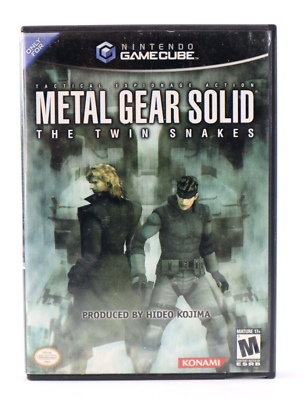 #ad Metal Gear Solid: The Twin Snakes Nintendo GameCube Complete W Manual Tested