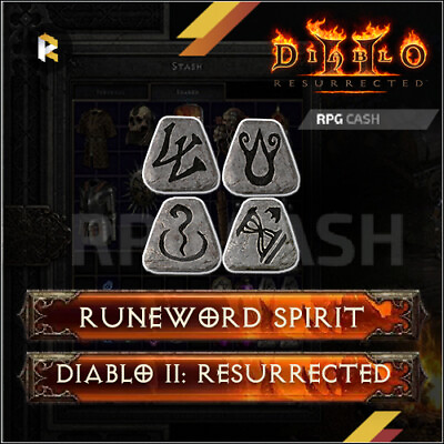 #ad Spirit Complete Runewords Diablo 2 Resurrected D2R $248.47
