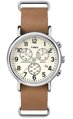 #ad Timex Gents Weekender Chronograph Watch TWC063500