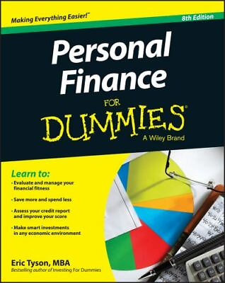 #ad Personal Finance For Dummies Tyson Eric paperback Good Condition