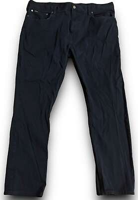 #ad Polo Ralph Lauren Men’s Authentic Dungarees 38x30 5 Pocket Navy Blue Pants Pony