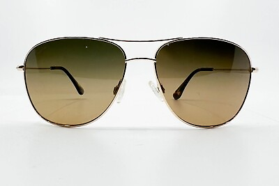 #ad Maui Jim Cliff House MJ247 16 Gold Bronze Polarized Sunglasses 59 15 120 8670