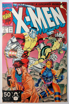 #ad X Men #1 1st Team App Blue Gold and Acolytes
