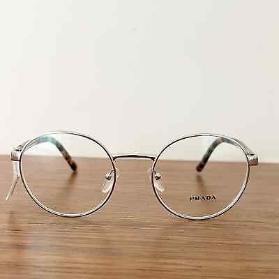 #ad Prada silver metal optical frames glasses VPR 52 X