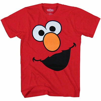 #ad Sesame Street Elmo Oversized Face T Shirt