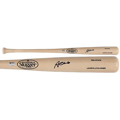 #ad Austin Wells New York Yankees Autographed Blonde Louisville Slugger Generic Bat