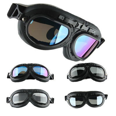 #ad Motorcycle Ski Goggles Anti UV Windproof Eyewear Glasses Protector Outdoor Sport $11.89