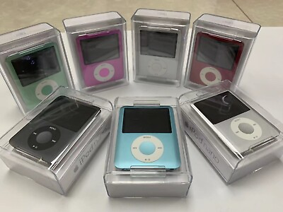 #ad quot;NEWquot; Seal Apple ipod nano 3rd gen 4GB 8GB All colors amp; MP3 Player Best gift🎁