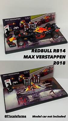 #ad FONDO F1 SPARK 2015 MAX VERSTAPPEN Red Bull RB14 1:43 PITBOARDS EUR 9.90