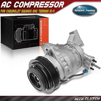 #ad New AC Compressor with Clutch for Chevrolet Equinox GMC Terrain 2010 2011 3.0L