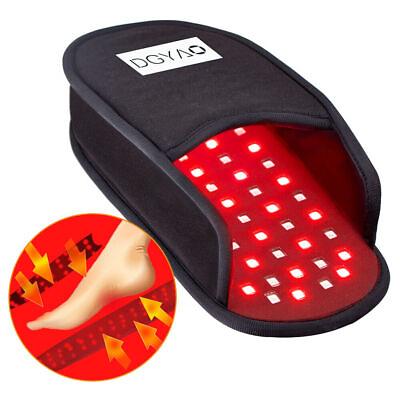 #ad 1 pcs Infrared Red Light Therapy Slipper for Foot Neuropathy Joint Pain Relief