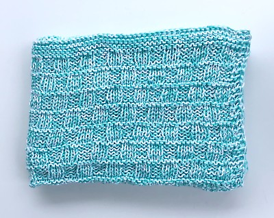 #ad Soft Handmade Knit Baby Blanket Afghan Throw Shower Gift Nursery Bedding