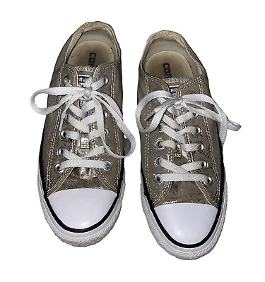 #ad Converse Unisex Chuck Taylor All Star Ox 153181C Gold Shoes Size M 5.5 W 7.5
