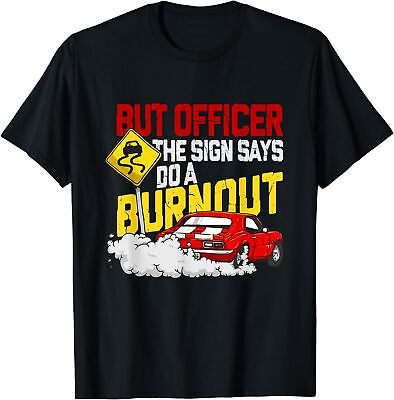 #ad NEW Funny Car Racing Shirt Burnout Drag Racing Muscle Car Lover T Shirt