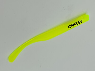 #ad OAKLEY FROGSKINS SUNGLASSES REPLACEMENT RIGHT TEMPLE ARM MATTE YELLOW TRANSLUCEN