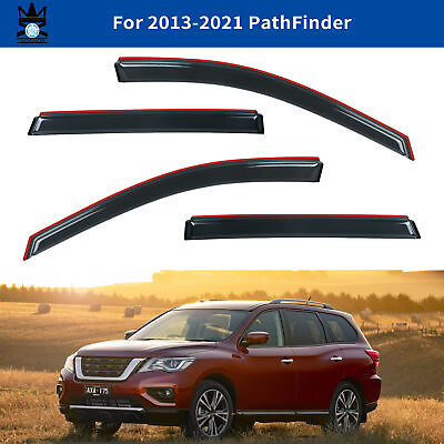 #ad Outside mount Window Visor Deflector Rain Guard for 2013 2018 Nissan Pathfinder