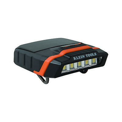 #ad Klein Tools 56402 Cap Visor Light LED Clip on Light Pivoting Head Batteries