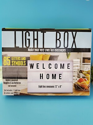 #ad New Light Box with Letters Fun for Bedroom Decor Weddings Parties