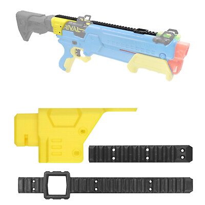 #ad AKBM Top Rail Buttstock Adapter kit for Nerf Rival Forerunner Blaster Modify Toy