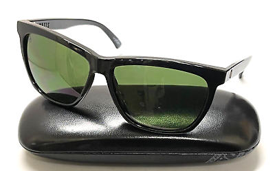 #ad ELECTRIC VISUAL WATTS Black Plastic Square Sunglasses Made in Italy