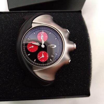 #ad OAKLEY rubber belt chronograph Wrist Watch Analog accessories fashion 03