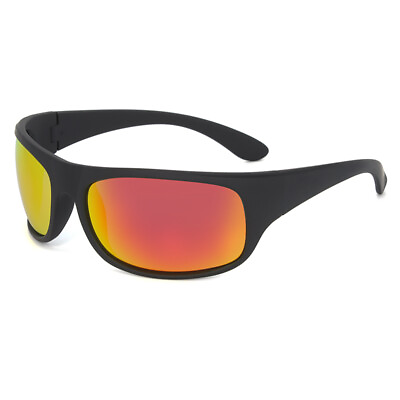 #ad Sports Driving Polarized Men#x27;s Sunglasses Adult Ultra Light Mirror Lens 82