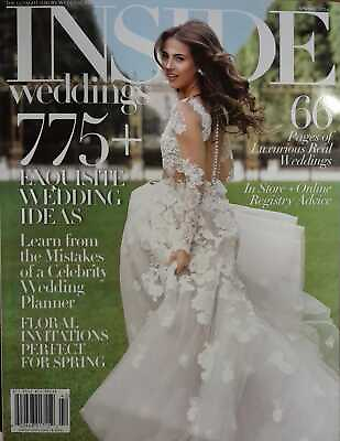 #ad Inside Weddings Magazine Spring 2024 Exquisite Wedding Ideas