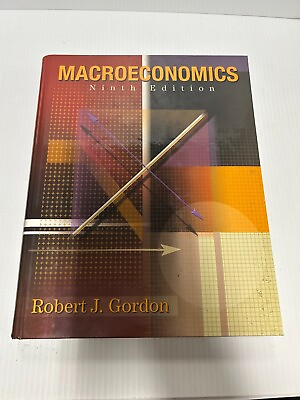 #ad Macroeconomics Ninth Edition by Robert J Gordon HC fc79 3 b0491