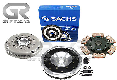 #ad SACHS STAGE 3 HD RACING CLUTCH KIT ALUMINUM FLYWHEEL For 92 95 BMW 325 i M50 E36