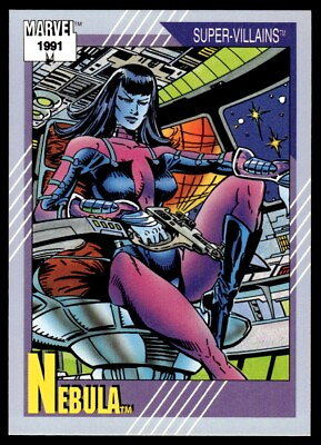 #ad 1991 Impel Marvel Universe Nebula #78