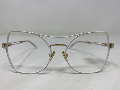 #ad Coco And Breezy CB Stoic 101 56 17.5 145 White Gold Eyeglasses Frame amp;T08