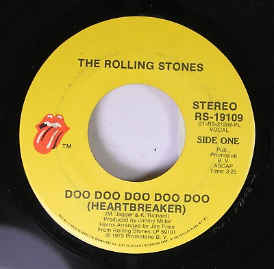 #ad Rock 45 The Rolling Stones Doo Doo Doo Doo Doo Heartbreaker Dancing With M