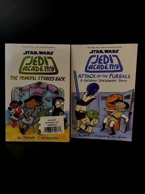 #ad Lot Of 4 Books Star Wars Jedi Academy Jarrett Krosoczka Paperback Scholastic