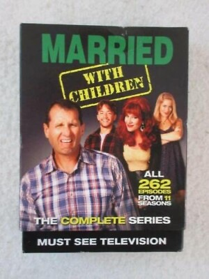 #ad Married With Children Complete Series 21 DVD Box Set .. 1 Day Handling