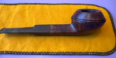 #ad GBD New Standard 9240 London Made Smoking Pipe Gold Pouch Vintage England J