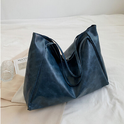 #ad Vintage Large Capacity Women#x27;s Shoulder Bag Handbag Tote Bag Purse For Women