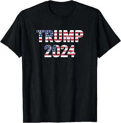 #ad NEW LIMITED Funny Trump 2024 Election Gift Men Women Design Gift T Shirt S 3XL