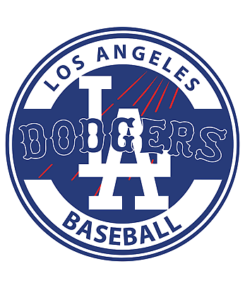 #ad Los Angeles Dodgers 3quot; Decal MLB FREE SHIPPING BONUS DECAL INCLUDED