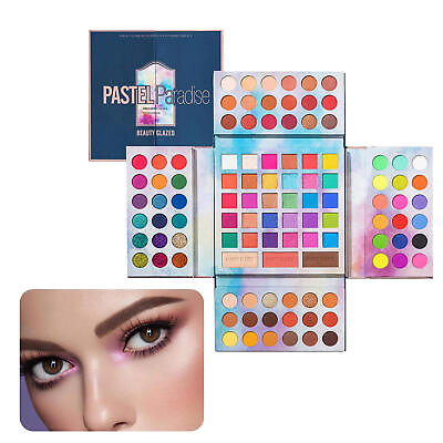 #ad 105 Color Glitter Shimmer Matte Eyeshadow Palette 5 In 1 Professional