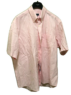 #ad Club Room Mens Dress Shirt Pink Size 17 XL Button Front $55