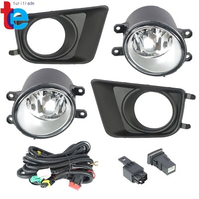 #ad Bumper Fog Lights Driving LampSwitchBulbs RHamp;LH For Toyota Tacoma 2012 2015
