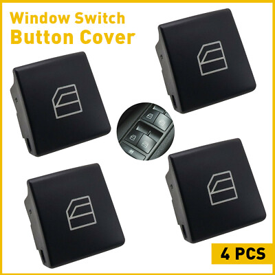 #ad 4x Driver Window Switch Repair Cap Button For Mercedes ML GL R W164 W251 X164