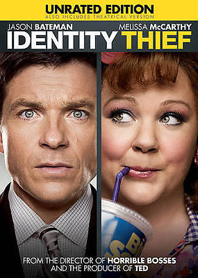 #ad Identity Thief Unrated DVD Melissa McCarthy Jason Bateman BRAND NEW SEALED