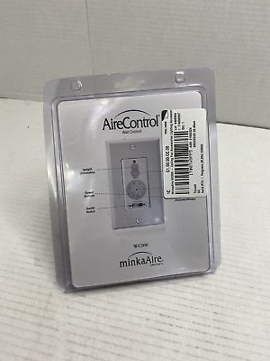 #ad Minka Aire WC400 DC Wall Control or Remote w Full Function White *OPEN BOX*