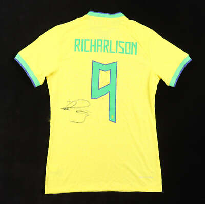 #ad Richarlison Signed Brazil National Team Jersey JSA