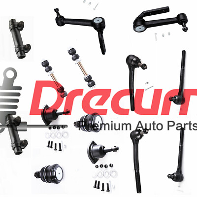 #ad 14PC Tie Rod Linkages Idler Pitman Ball Joint KIT For Safari Astro 1990 2005 RWD