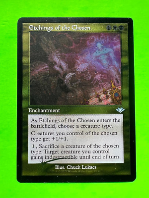 #ad MTG Modern Horizons 2 Etchings of the Chosen Retro Frame Etched Foil #25 40