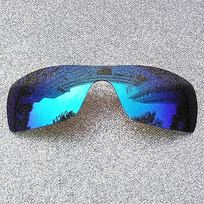 #ad Ice Blue Polarized Replacement Lenses For Oakley Batwolf Frame OO9101