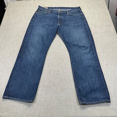 #ad Vintage Polo Ralph Lauren Jeans 867 Classic Mens 38x30 Blue Straight Relaxed